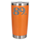 Orange Thermal Metal Coffee Cup