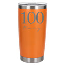 Orange Thermal Metal Coffee Cup