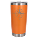 Orange Thermal Metal Coffee Cup