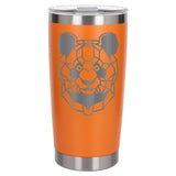 Orange Thermal Metal Coffee Cup