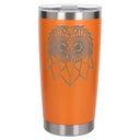 Orange Thermal Metal Coffee Cup