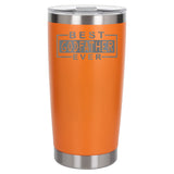 Orange Thermal Metal Coffee Cup