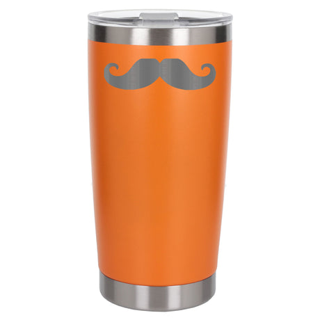 Orange Thermal Metal Coffee Cup
