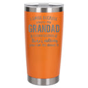 Orange Thermal Metal Coffee Cup