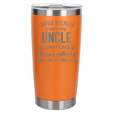 Orange Thermal Metal Coffee Cup