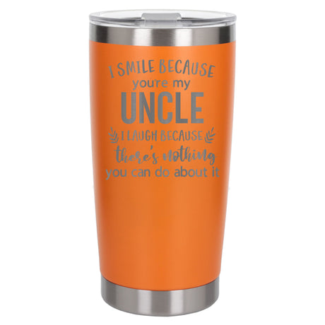 Orange Thermal Metal Coffee Cup