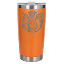Orange Thermal Metal Coffee Cup