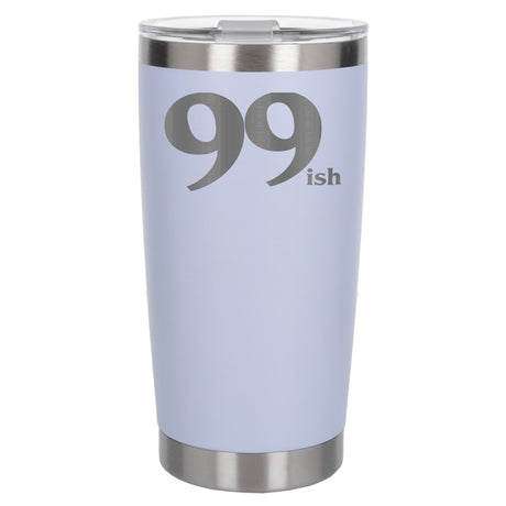 White Thermal Metal Coffee Cup