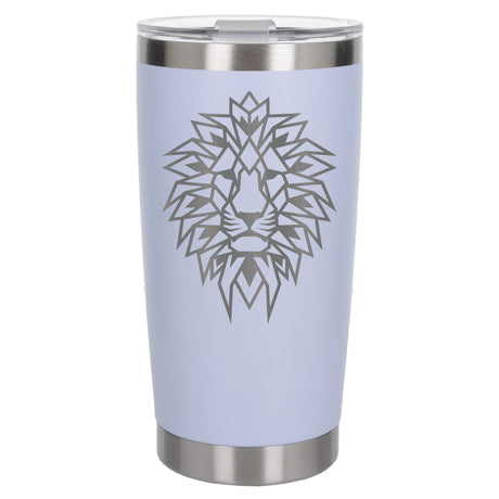 White Thermal Metal Coffee Cup