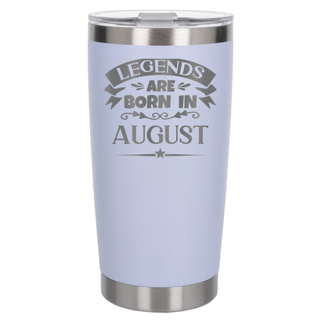 White Thermal Metal Coffee Cup