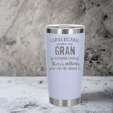 White Thermal Metal Coffee Cup