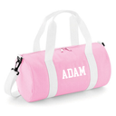 Personalised Name Barrel Bag | Kids Sports Holdall with Name