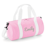 Personalised Name Barrel Bag | Kids Sports Holdall with Name