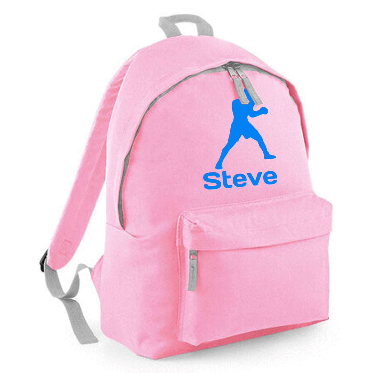 Personalised Boxer Design Backpack | Kids School Bag with Name