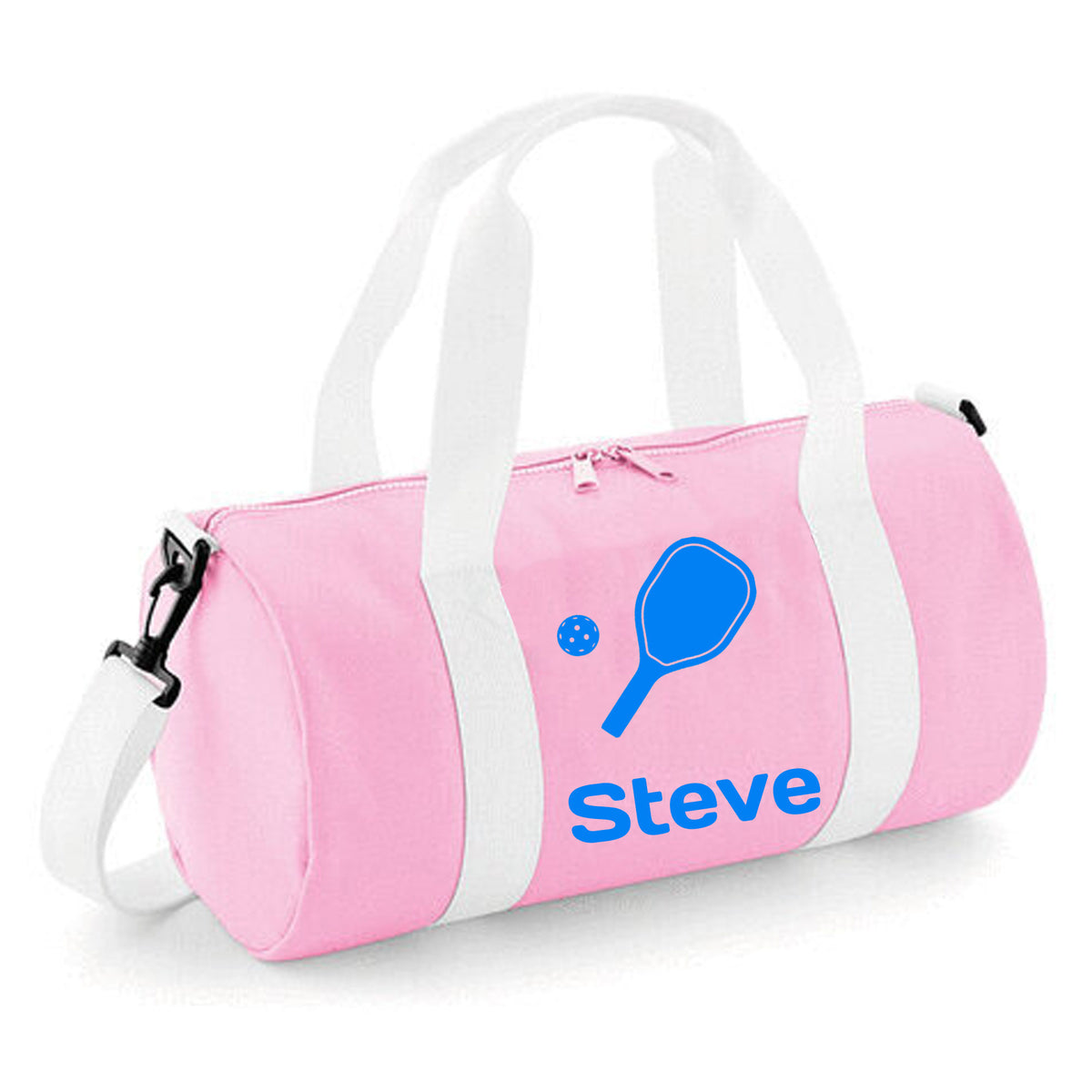 Personalised Pickleball Barrel Bag | Kids Sports Holdall with Name