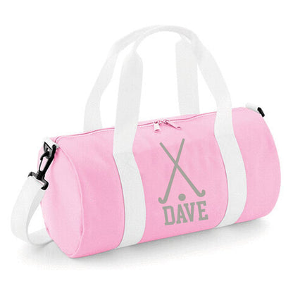 Personalised Hockey Sticks Barrel Bag 12L - Name Added