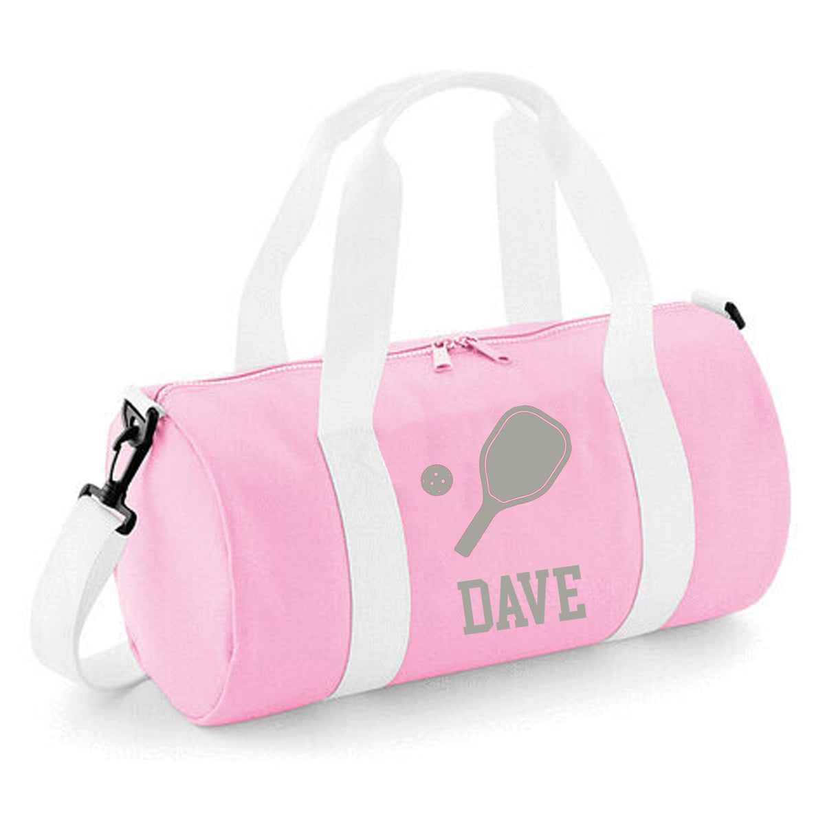 Personalised Pickleball Barrel Bag | Kids Sports Holdall with Name