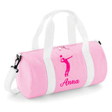 Personalised Volleyball Barrel Bag | Kids Sports Holdall with Name
