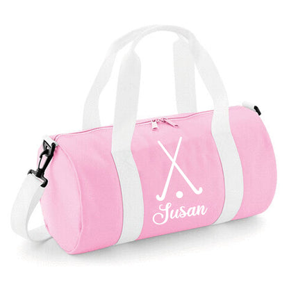 Personalised Hockey Sticks Barrel Bag 12L - Name Added