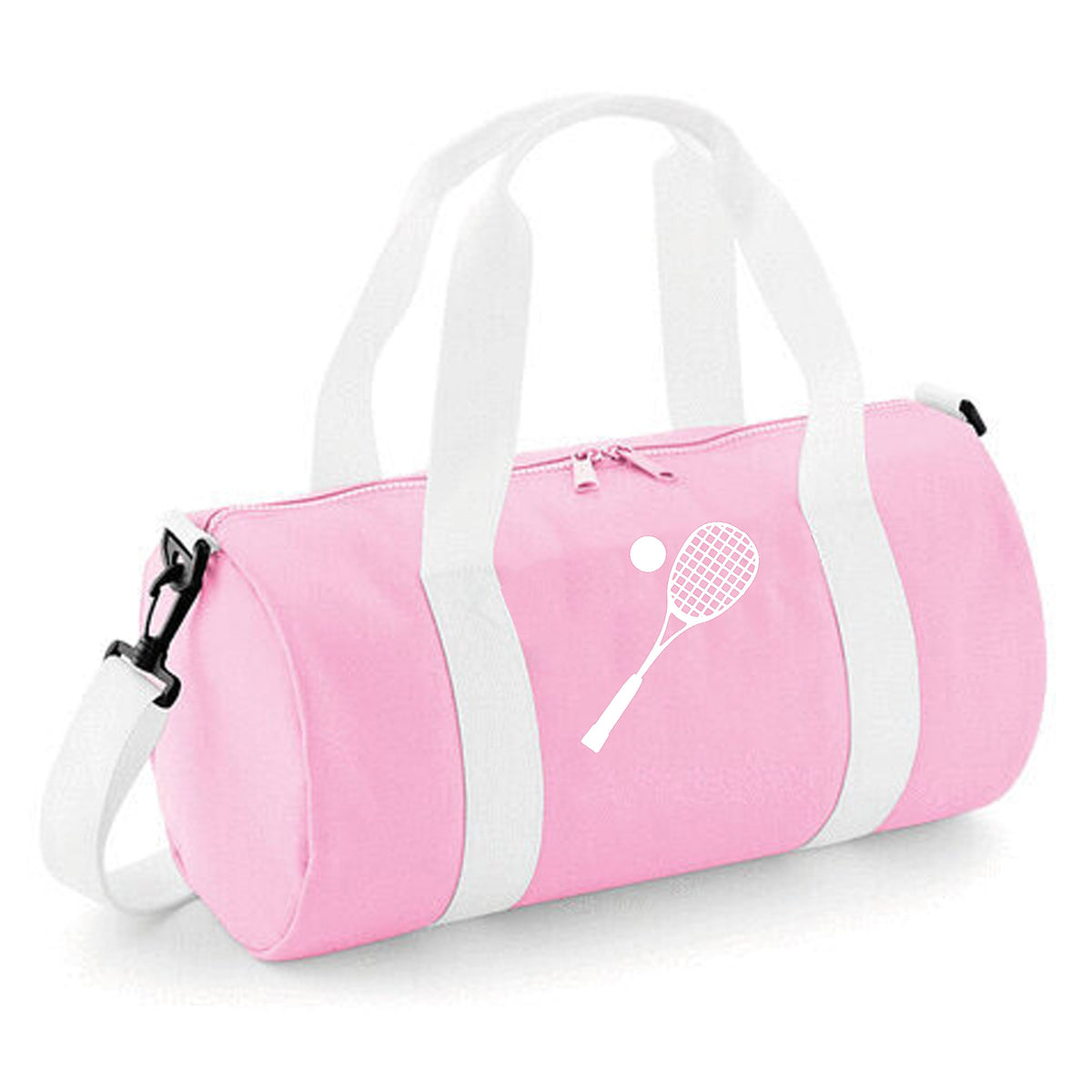 Personalised Squash Bag | Kids Barrel Holdall with Name