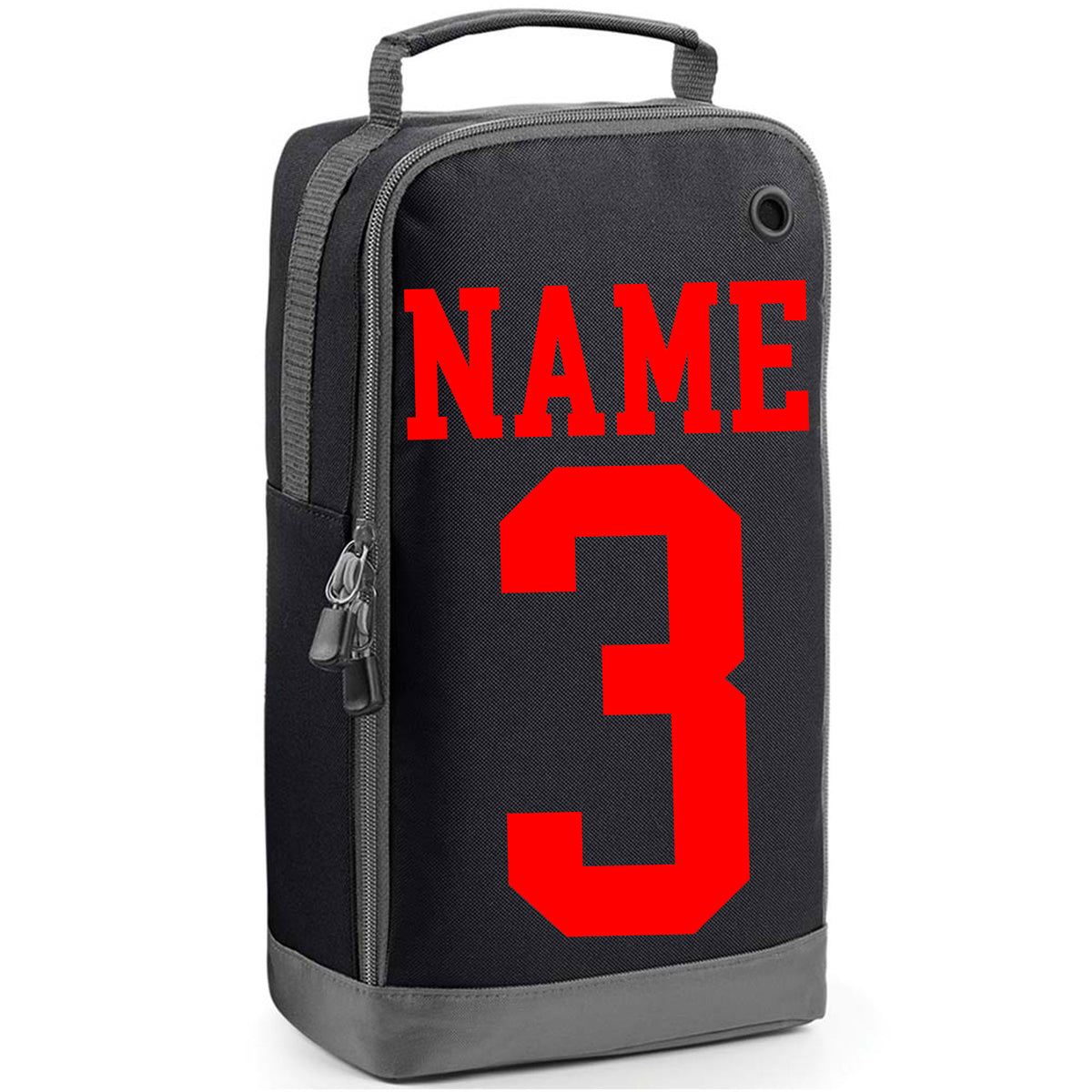Football Boot Bag or Shoe Bag – Personalised with Name & Number