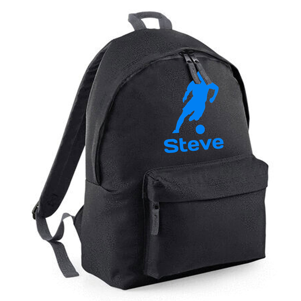 Personalised Footballer Backpack | Kids School Bag with Name
