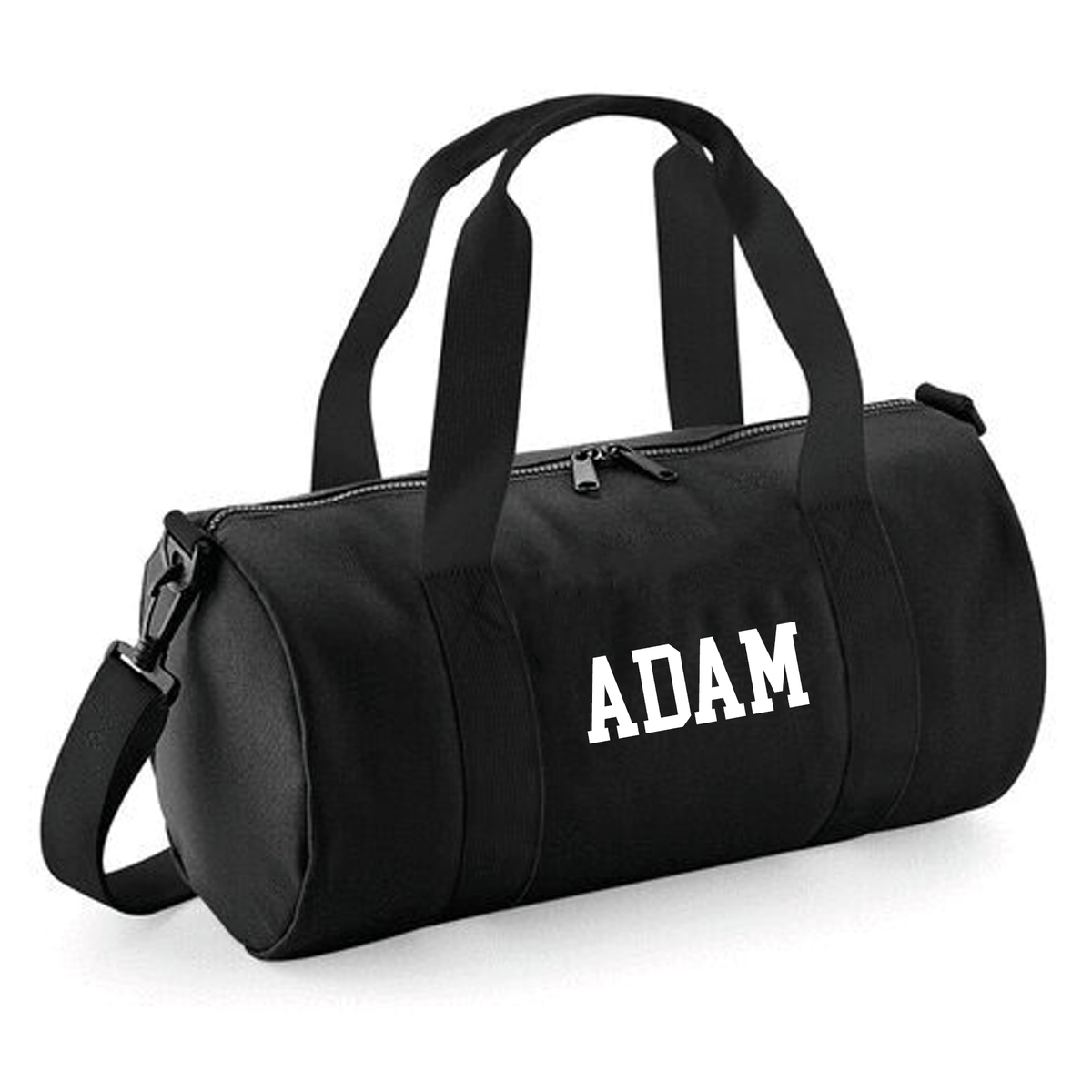 Personalised Name Barrel Bag | Kids Sports Holdall with Name