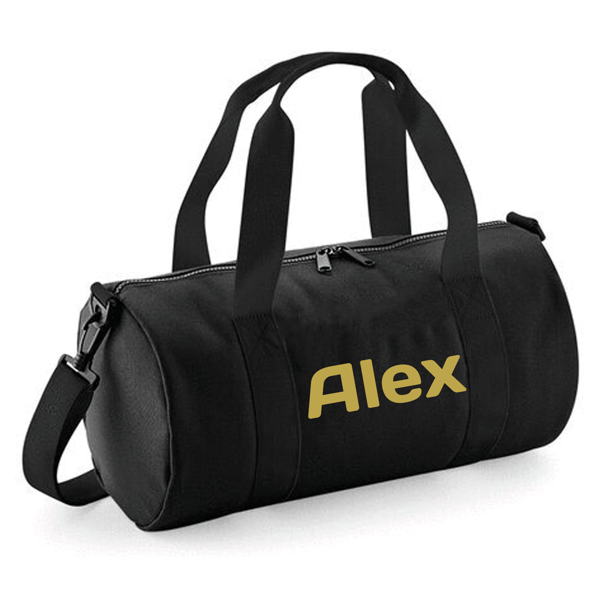 Personalised Name Barrel Bag | Kids Sports Holdall with Name