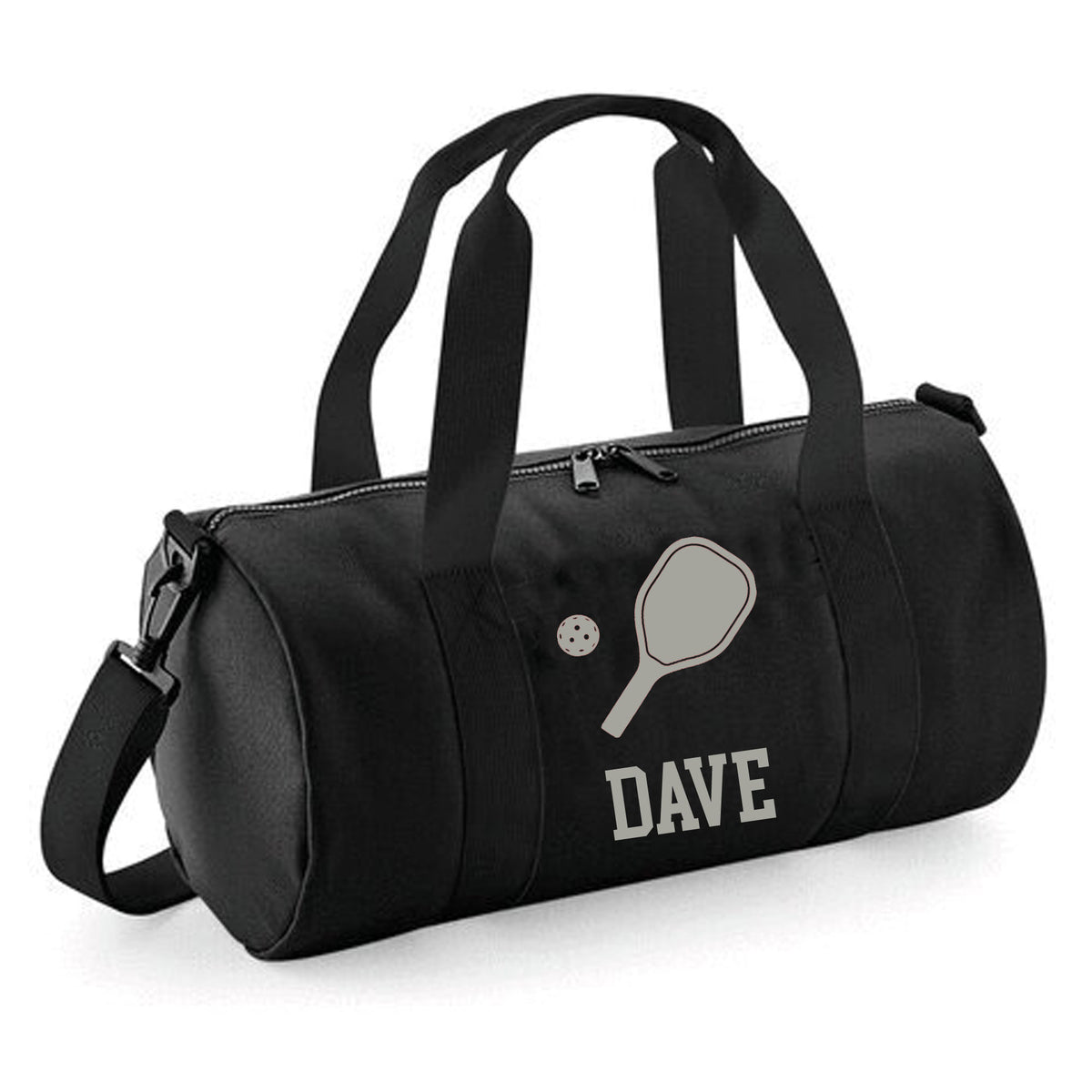 Personalised Pickleball Barrel Bag | Kids Sports Holdall with Name
