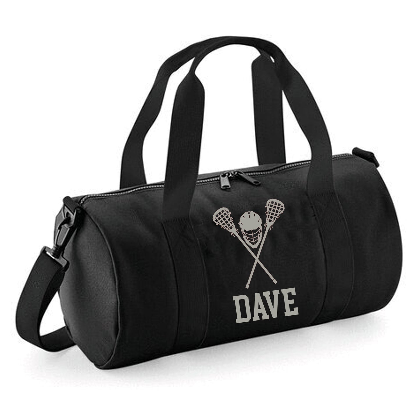 Personalised Lacrosse Barrel Bag 12L, Sports Holdall for Kids