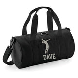 Personalised Volleyball Barrel Bag | Kids Sports Holdall with Name