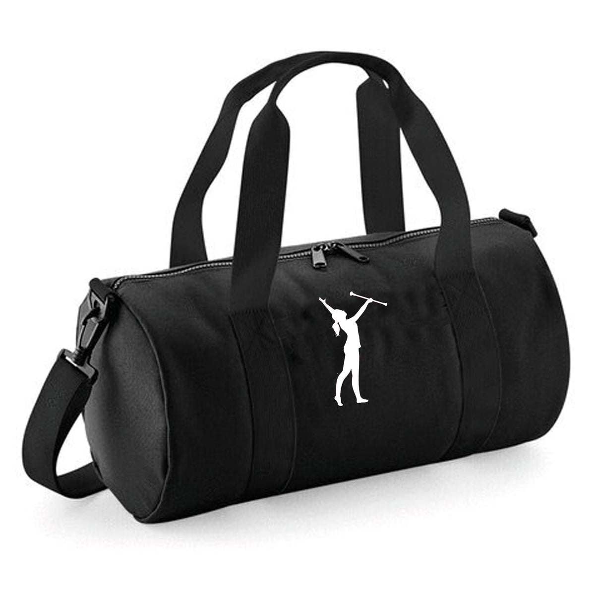 Personalised Baton Twirl Barrel Bag | Kids Sports Holdall with Name