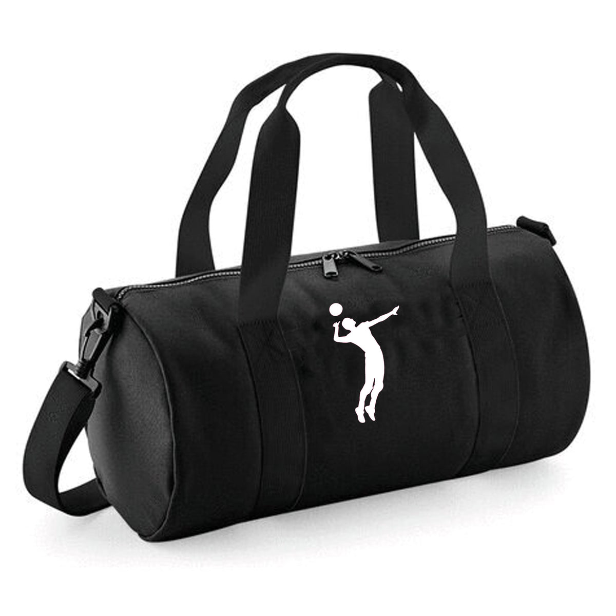Personalised Volleyball Barrel Bag | Kids Sports Holdall with Name