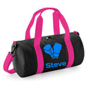 Personalised Boxing Gloves Barrel Bag | Kids Sports Holdall with Name