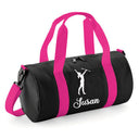 Personalised Baton Twirl Barrel Bag | Kids Sports Holdall with Name