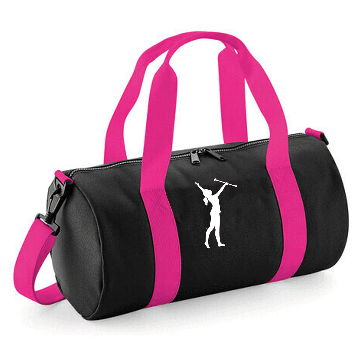 Personalised Baton Twirl Barrel Bag | Kids Sports Holdall with Name