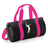Personalised Volleyball Barrel Bag | Kids Sports Holdall with Name