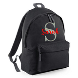 Personalised Name & Initial Backpack for Kids