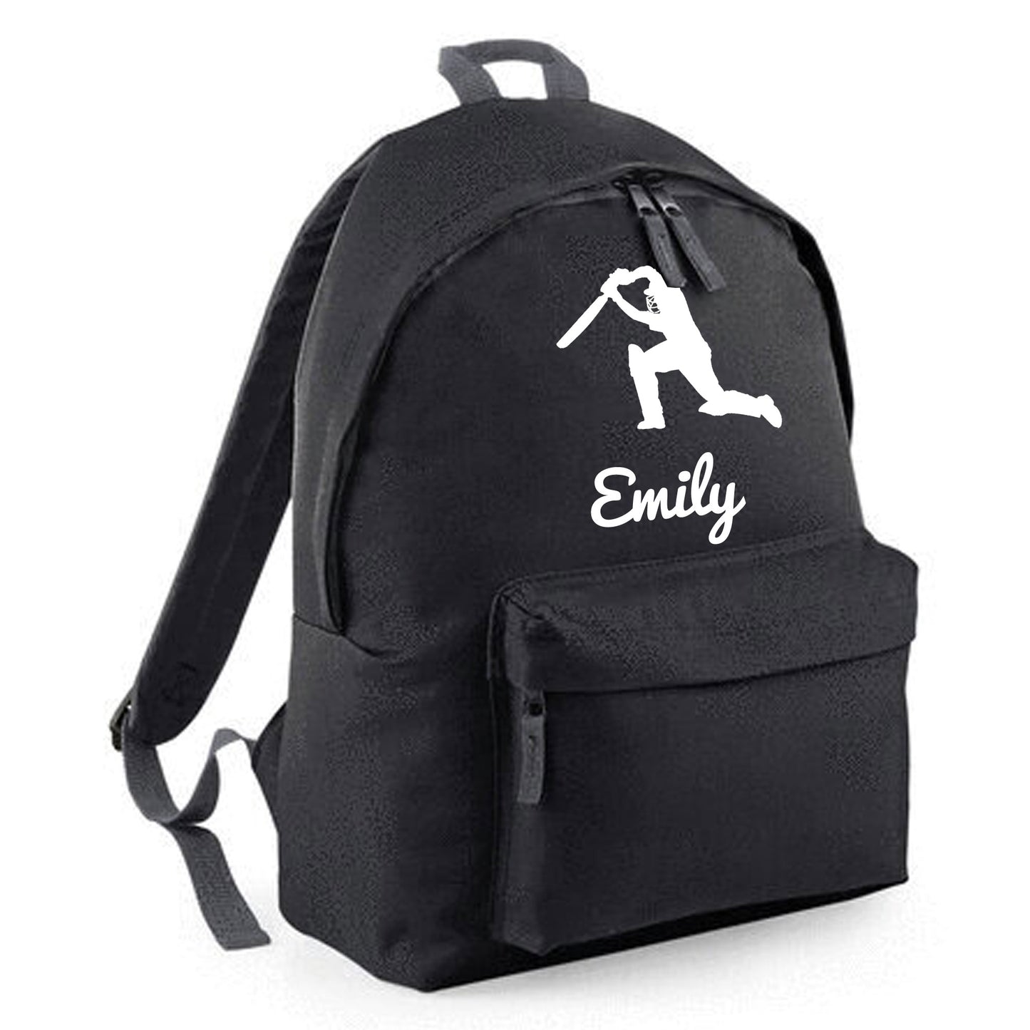 Personalised Cricket Backpack, Kids Rucksack with Name & Design