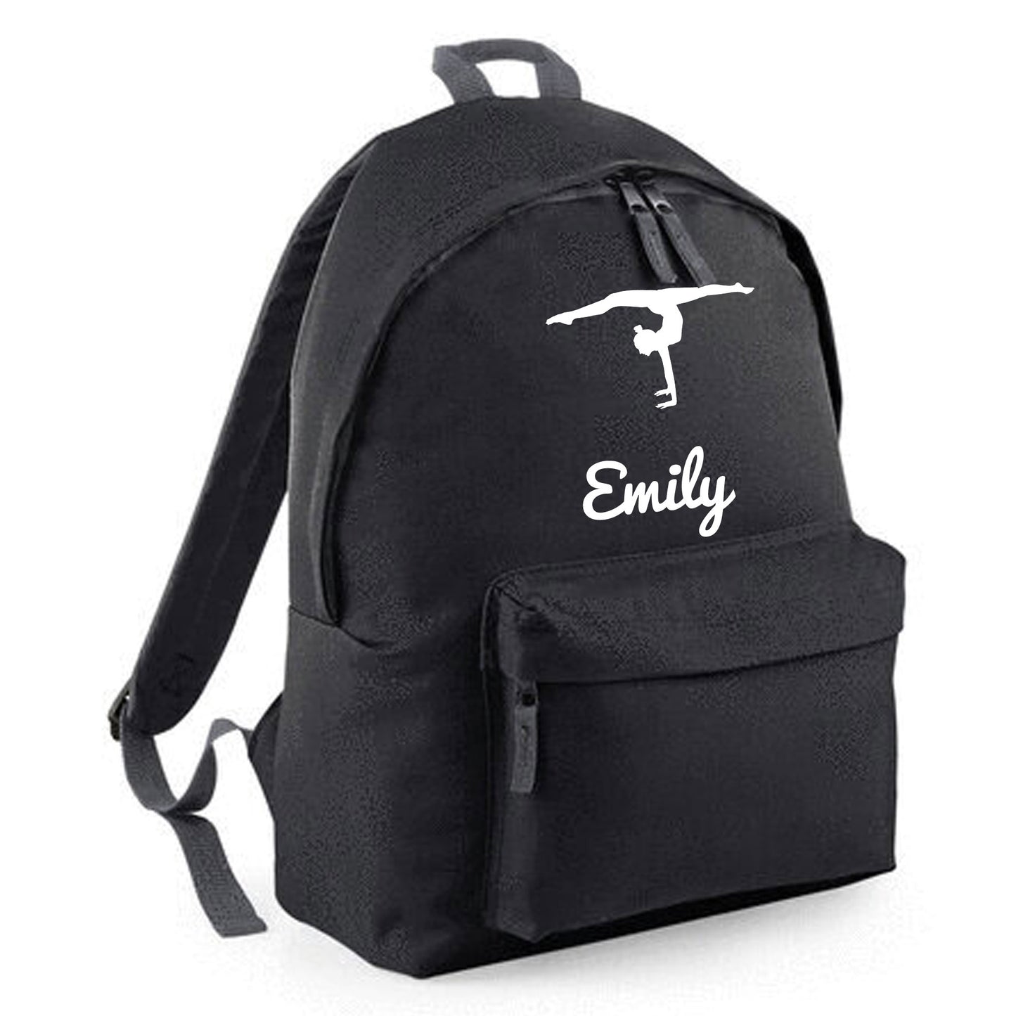 Personalised Backpack Bag with Name & Design Options Dancer Gymnastic etc