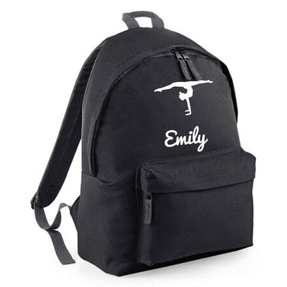 Personalised Backpack Bag with Name & Design Options Dancer Gymnastic etc