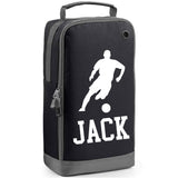 Football Boot Bag or Shoe Bag – Personalised with Name | Footballer Design