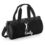 Personalised Baton Twirl Barrel Bag | Kids Sports Holdall with Name