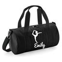Personalised Gymnastics Barrel Bag | Kids Gym Holdall with Name