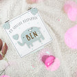Blue Personalised Baby Keepsake Box  - Always Looking Good -   