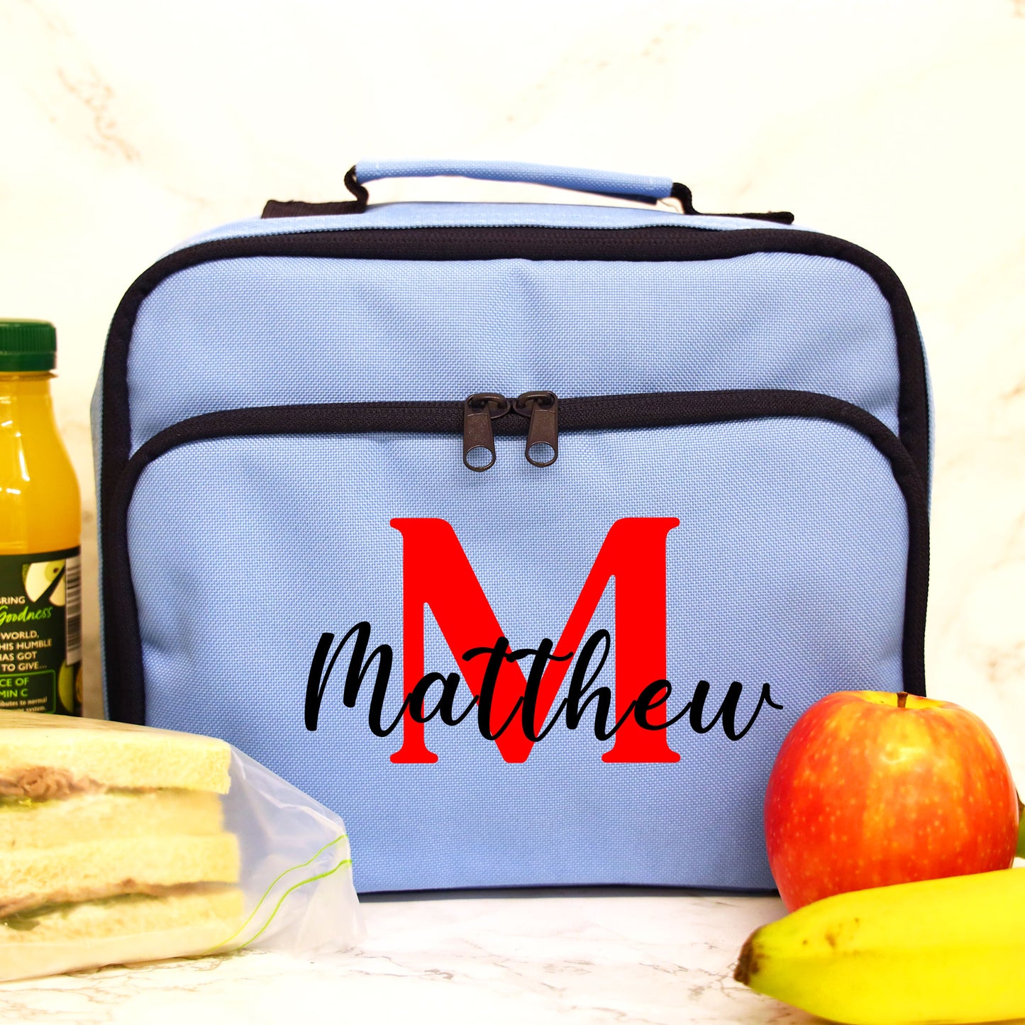 Personalised Lunch Bag with Name Childs School Lunch Box  - Always Looking Good -   