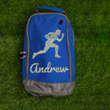 Rugby Boot Bag or Shoe Bag – Personalised with Name | Rugby Player Design