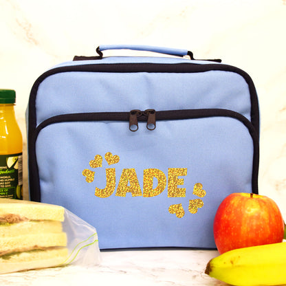 Personalised Childrens Lunch Bag in Heart-themed Design  - Always Looking Good -    -   