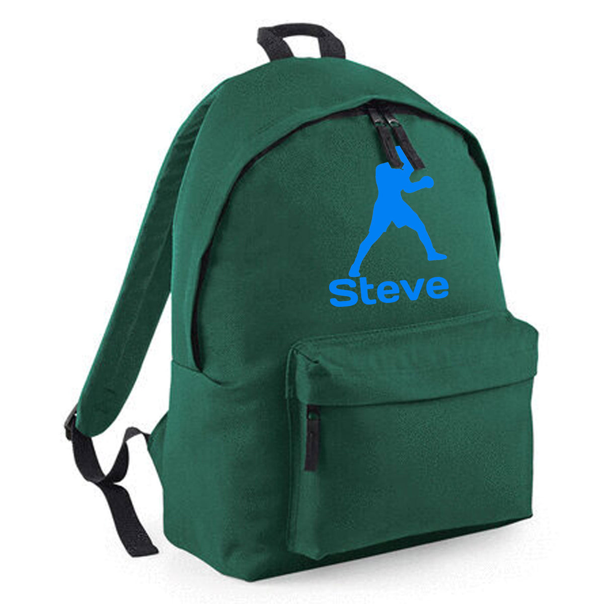 Personalised Boxer Design Backpack | Kids School Bag with Name