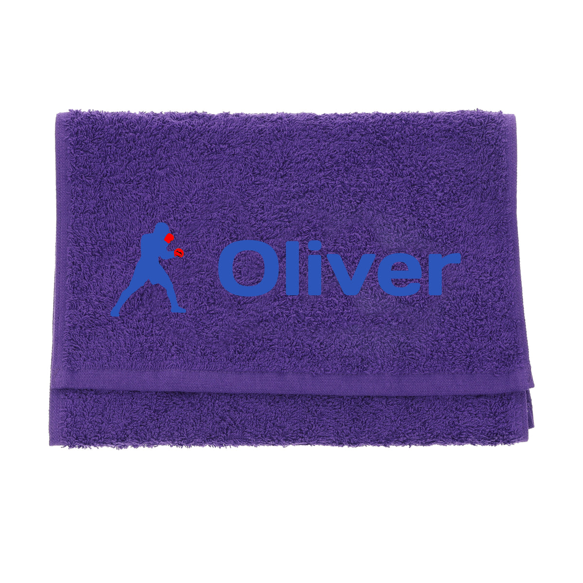 Personalised Boxing Gym Towel – Embroidered with Name | Choice of Design